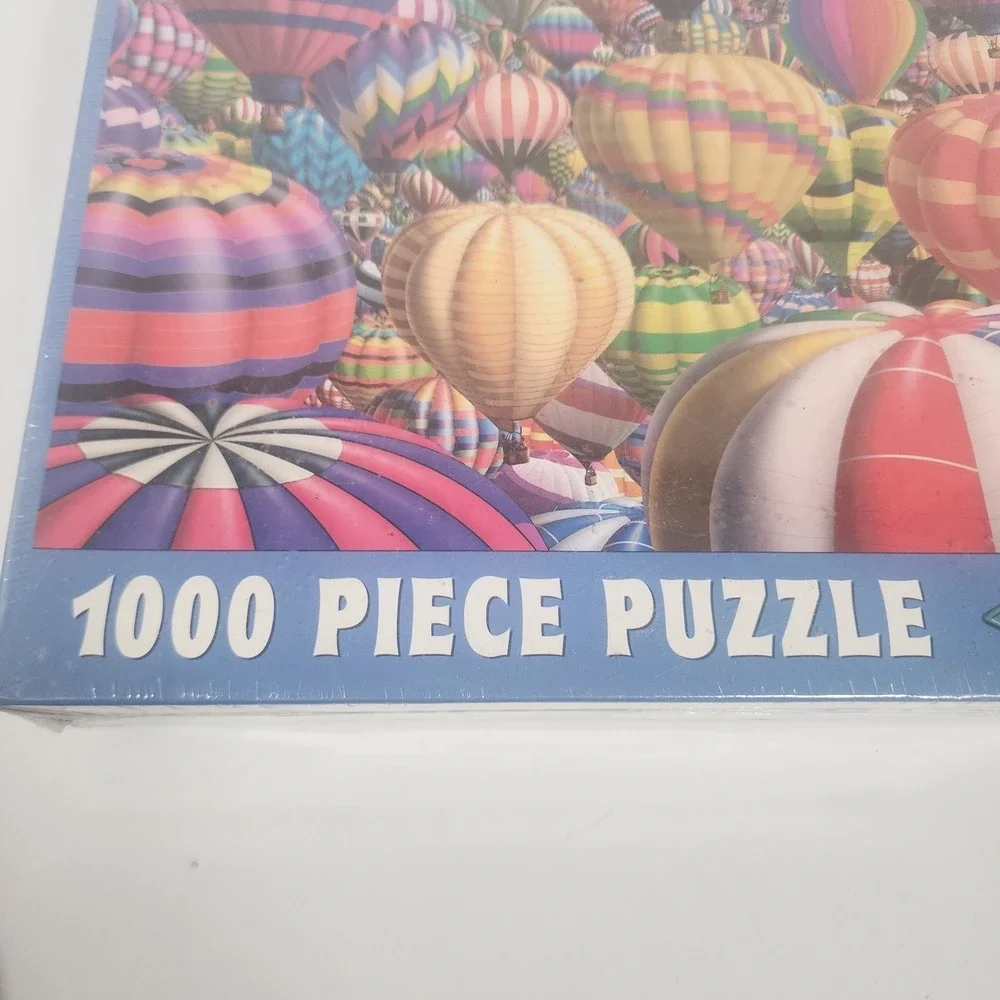 White Mountain HOT AIR 1000 Piece Jigsaw Puzzle #24819 Royce McClure NEW Sealed‎